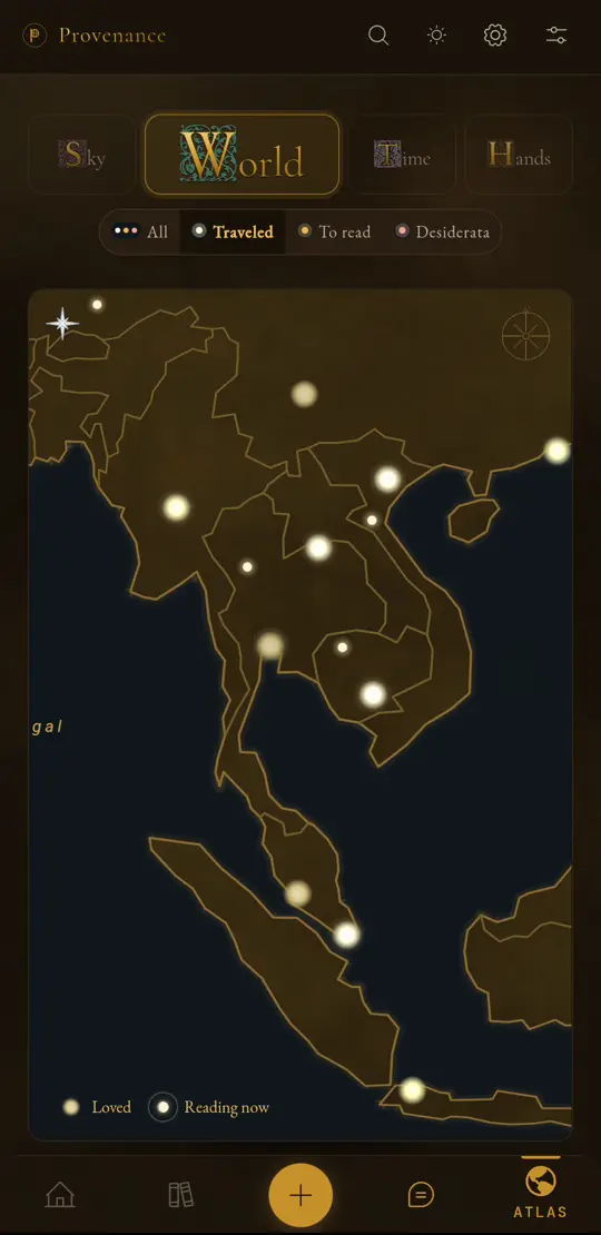 World on Southeast Asia: the places of the books lit around Bangkok, Phnom Penh and Hanoi